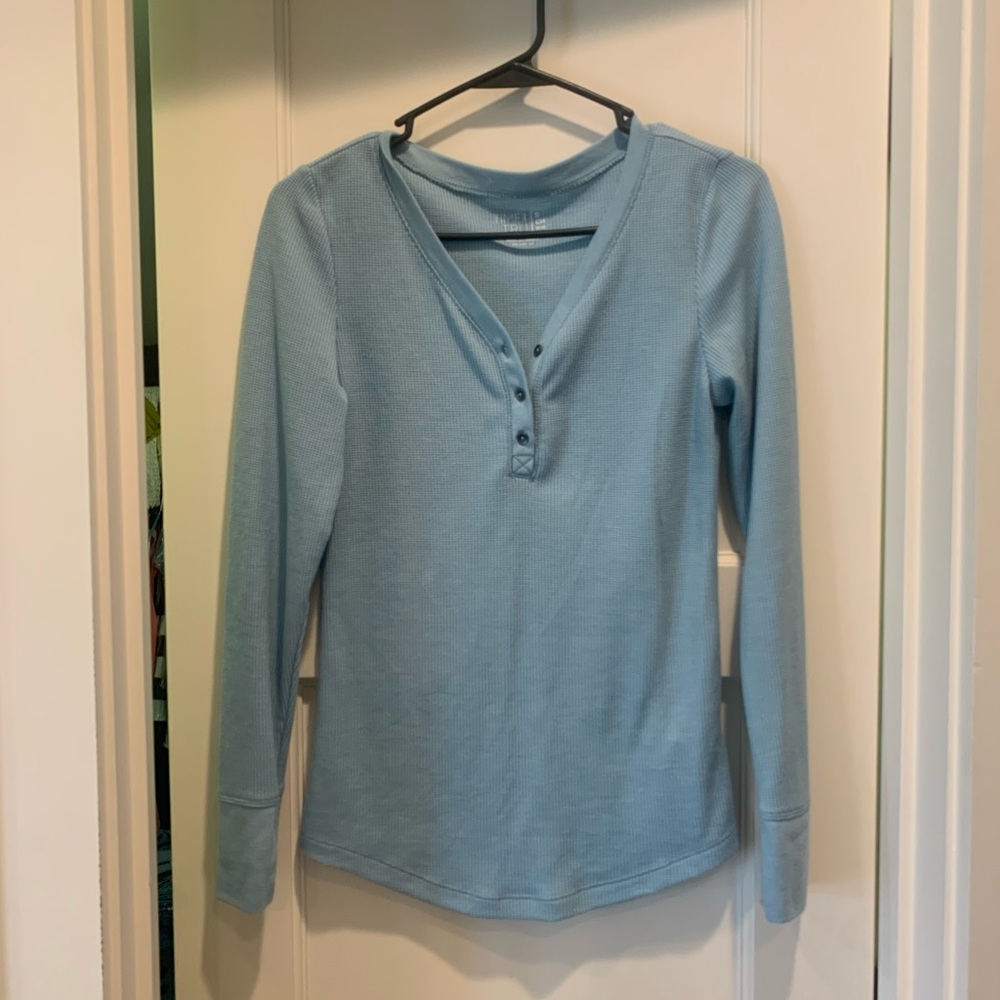 Blue lounge top